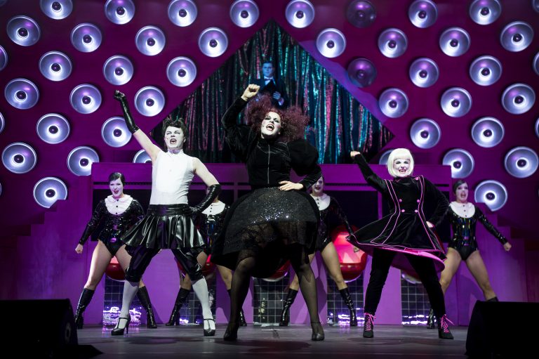 ‚RICHARD O’BRIEN’S THE ROCKY HORROR SHOW’, Inzenierung, Ausstattung, Licht:
 Sebastian Ritschel, Alter Schlachthof Dresden, Dresden, 04.06.2022. 
//Foto: Pawel Sosnowski www.pawelsosnowski.com