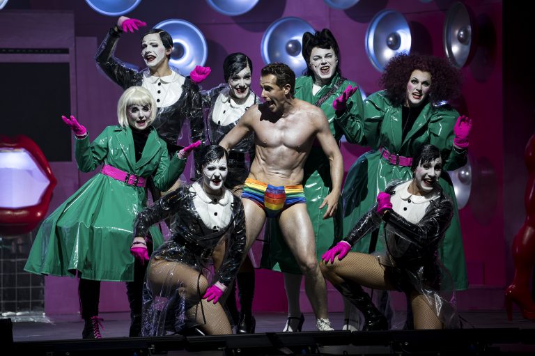 ‚RICHARD O’BRIEN’S THE ROCKY HORROR SHOW’, Inzenierung, Ausstattung, Licht:
 Sebastian Ritschel, Alter Schlachthof Dresden, Dresden, 04.06.2022. 
//Foto: Pawel Sosnowski www.pawelsosnowski.com